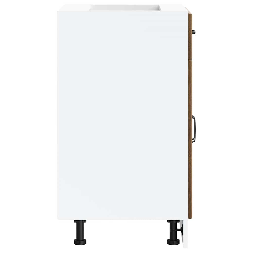 Kuchyňská Spodní Skříňka "Kalmar" Kompozitní Hnědý Dub