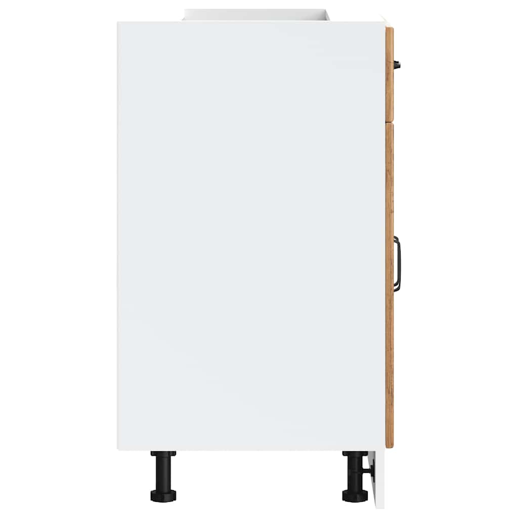 Kuchyňská Spodní Skříňka "Kalmar" Kompozitní Staré Dřevo