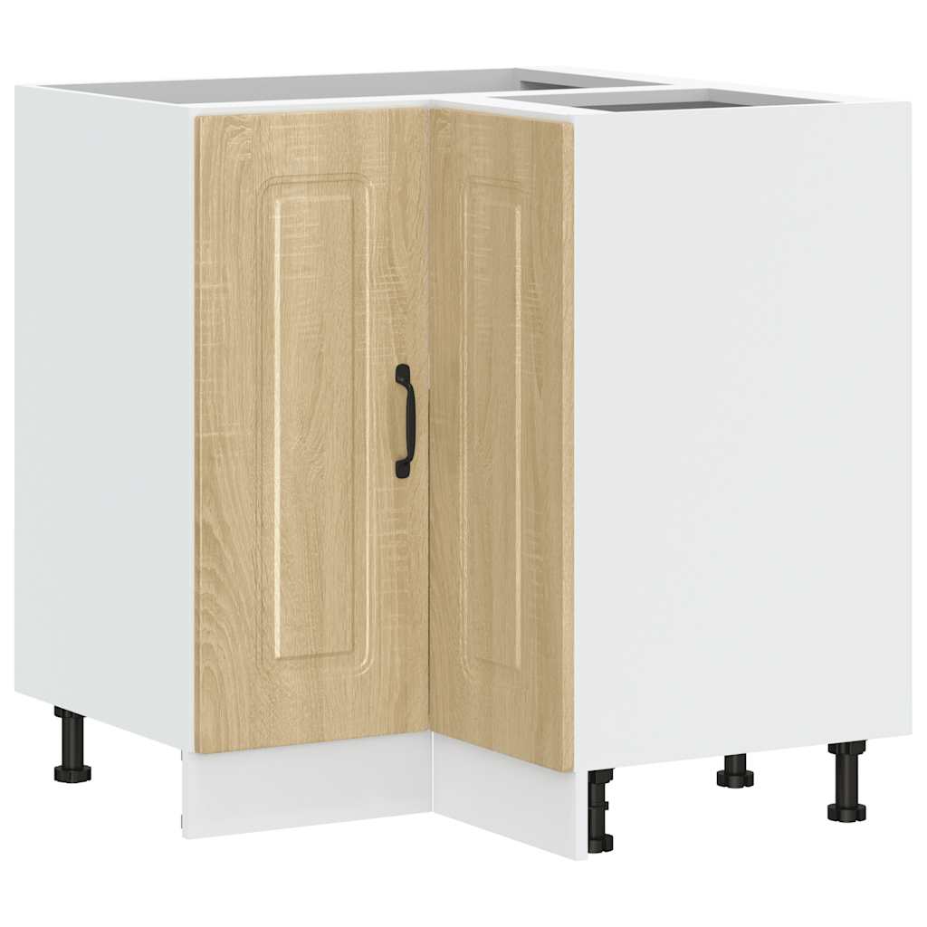 Kuchyňská Rohová Skříňka "Kalmar" Kompozitní Dub Sonoma