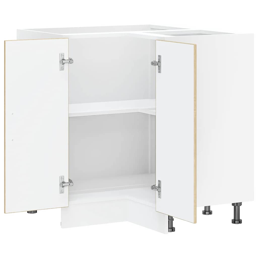 Kuchyňská Rohová Skříňka "Kalmar" Kompozitní Dub Sonoma