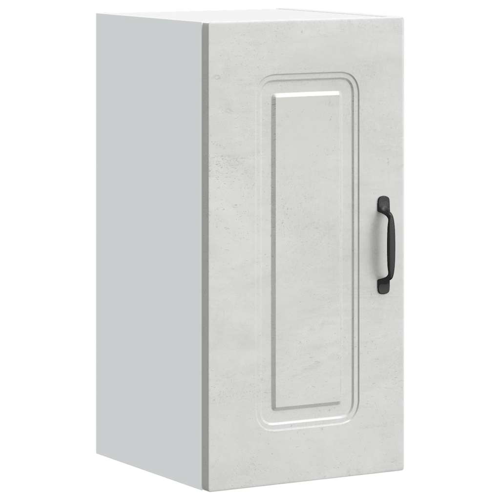 Kuchyňská Nástěnná Skříňka "Kalmar" Betonově Šedá Kompozitní Betonová Šedá