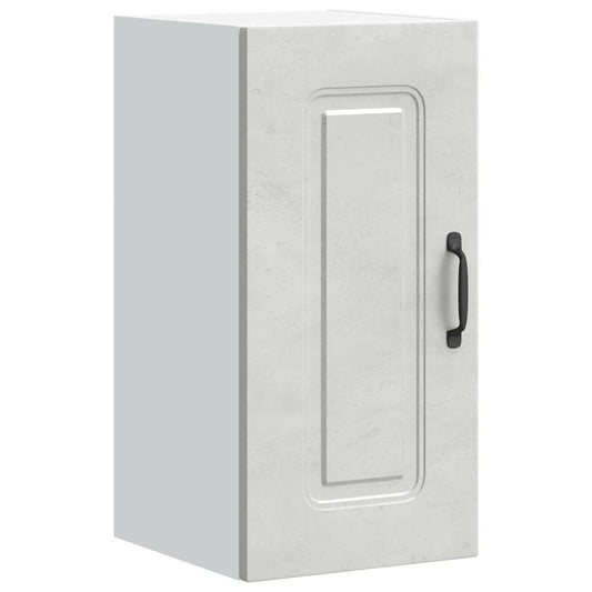 Kuchyňská Nástěnná Skříňka "Kalmar" Betonově Šedá Kompozitní Betonová Šedá