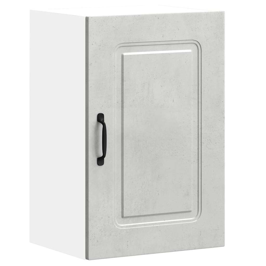 Kuchyňská Nástěnná Skříňka "Kalmar" Betonově Šedá Kompozitní Betonová Šedá