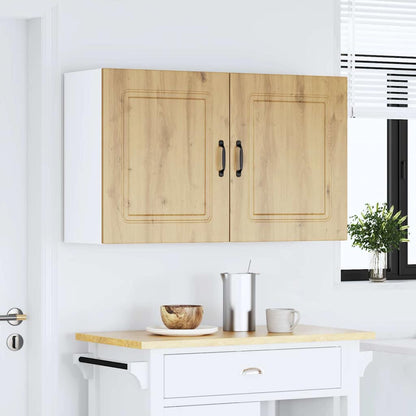 Kuchyňské Nástěnné Skříňky 2 Ks Kalmar Artisan Dub, Dřevěné Podlahy