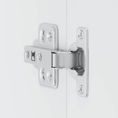 Kuchyňská Nástěnná Skříňka "Kalmar" Lesk Bílá Kompozitní Bílá S Vysokým Leskem