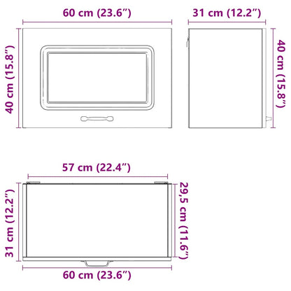 Kuchyňská Spodní Skříňka "Kalmar" Kompozit Kouřový Dub