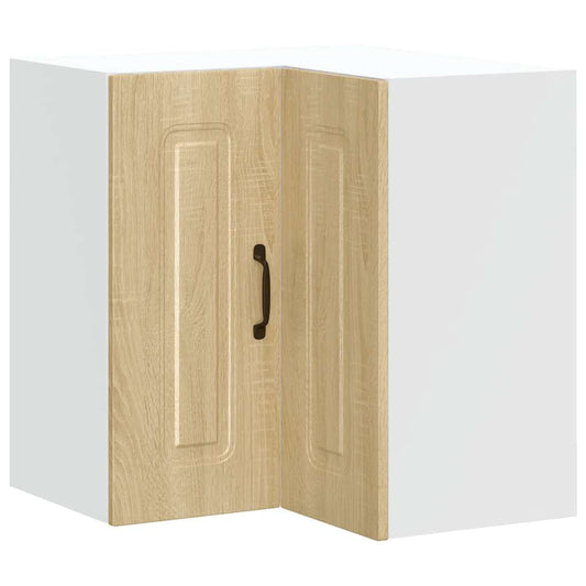 Kuchyňská Nástěnná Rohová Skříňka "Kalmar" Kompozit Dub Sonoma