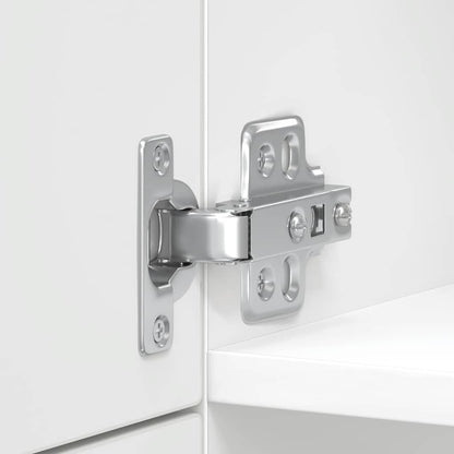 Kuchyňská Skříňka "Kalmar" Bílý Vysoký Lesk Kompozitní Dřevo Bílá S Vysokým Leskem