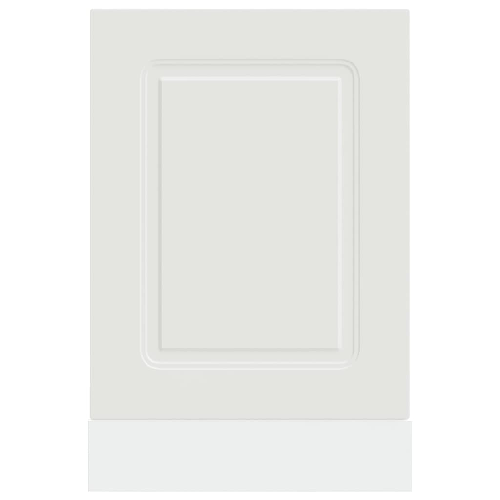 Panel Na Myčku "Kalmar" Bílý 45X1,5X67 Cm Kompozitní Dřevo Bílá