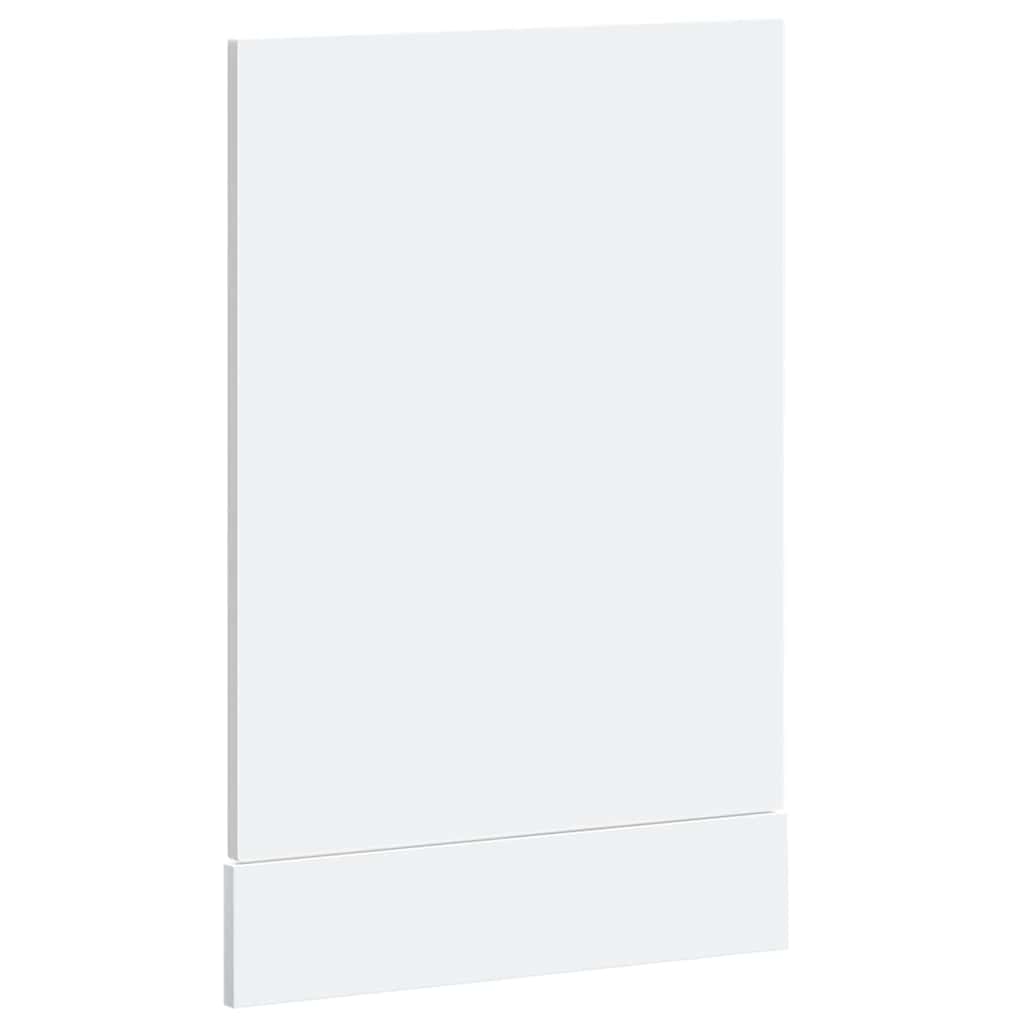 Panel Na Myčku "Kalmar" Bílý 45X1,5X67 Cm Kompozitní Dřevo Bílá