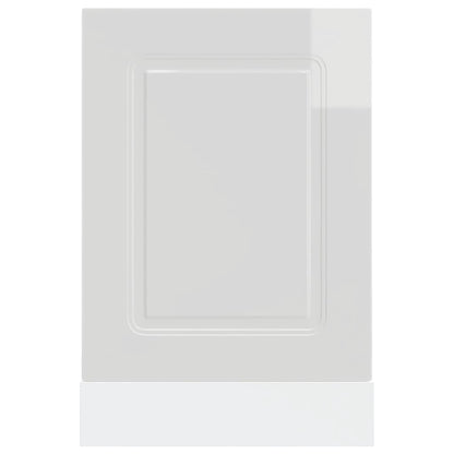 Panel Na Myčku "Kalmar" Bílý Vysoký Lesk 45X1,5X67 Cm Kompozit Bílá S Vysokým Leskem
