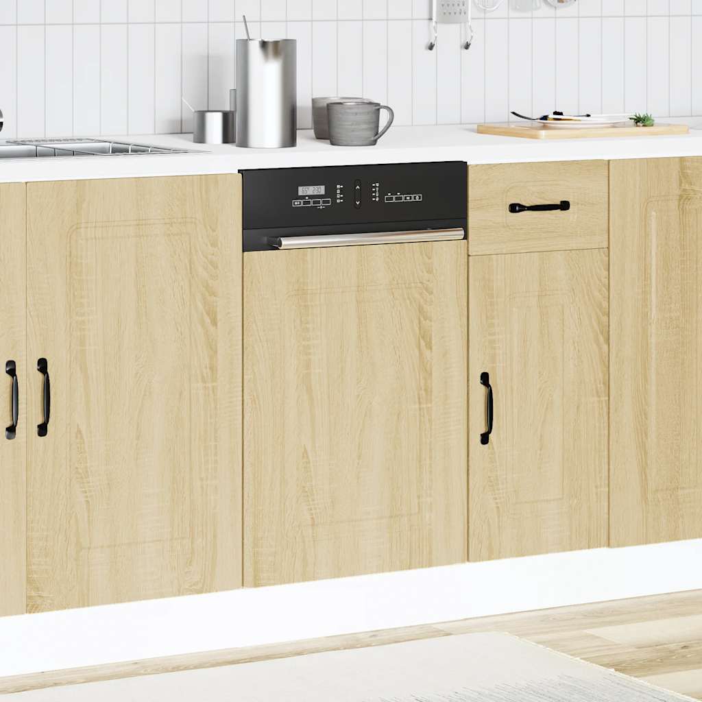 Panel Na Myčku "Kalmar" 45X1,5X67 Cm Kompozit Dub Sonoma