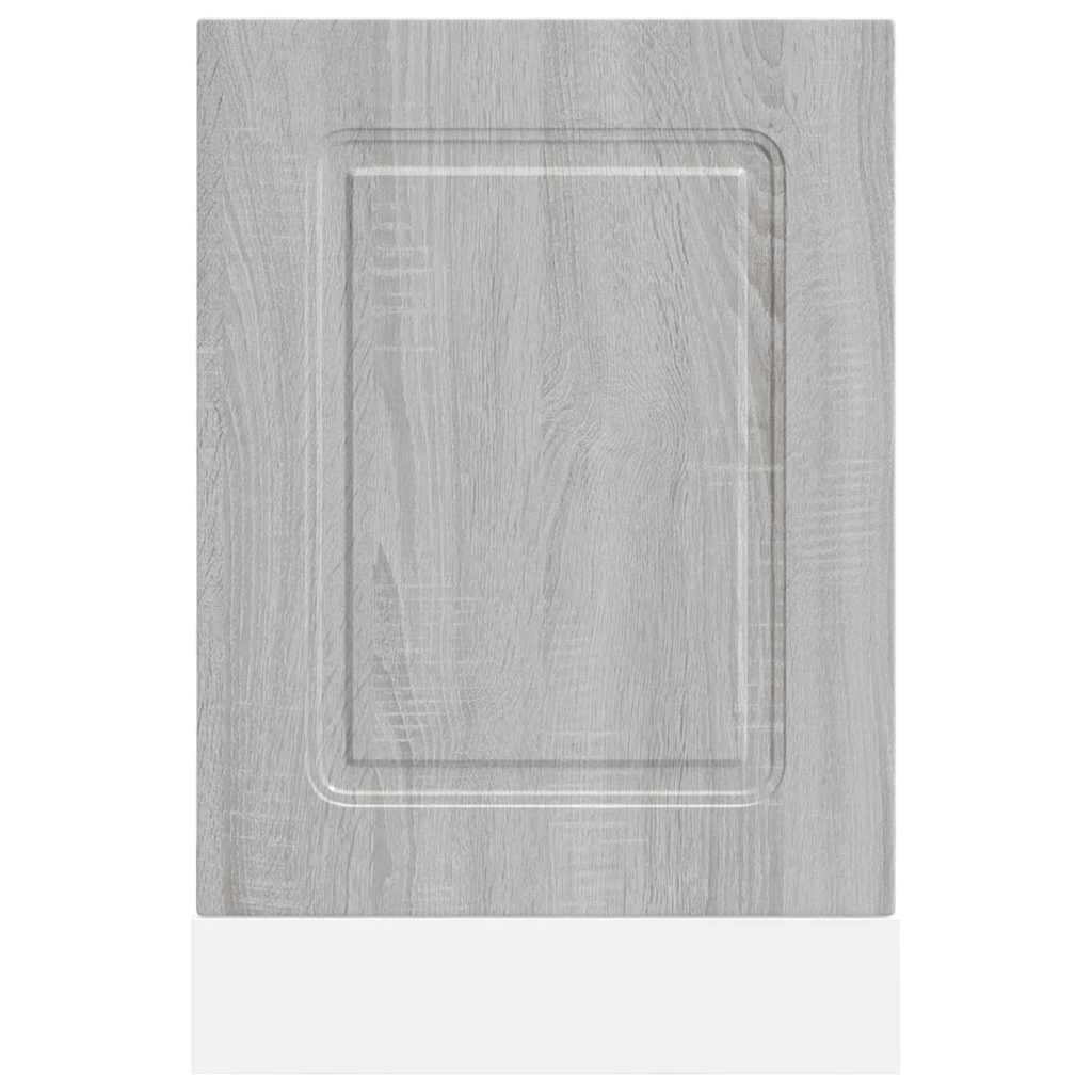 Panel Na Myčku "Kalmar" Šedý Sonoma 45X1,5X67 Cm Kompozit Šedá Sonoma