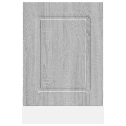 Panel Na Myčku "Kalmar" Šedý Sonoma 45X1,5X67 Cm Kompozit Šedá Sonoma
