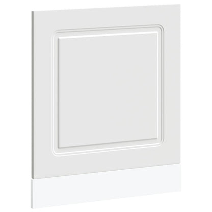 Panel Na Myčku "Kalmar" Bílý 60X1,5X67 Cm Kompozitní Dřevo Bílá