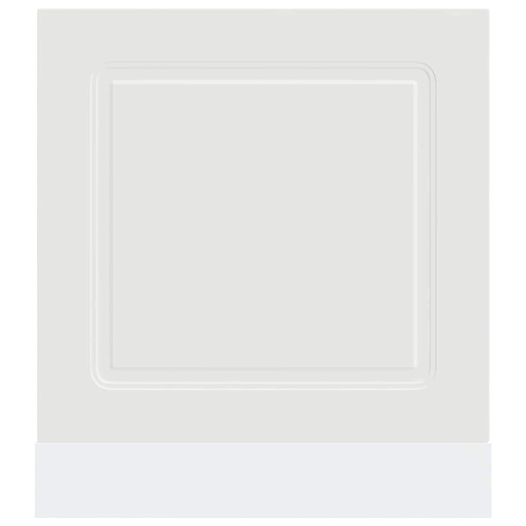 Panel Na Myčku "Kalmar" Bílý 60X1,5X67 Cm Kompozitní Dřevo Bílá