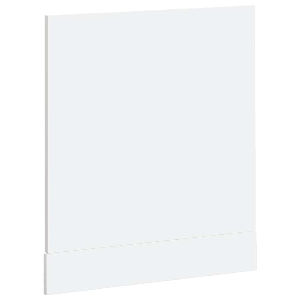 Panel Na Myčku "Kalmar" Bílý Vysoký Lesk 60X1,5X67 Cm Kompozit Bílá S Vysokým Leskem