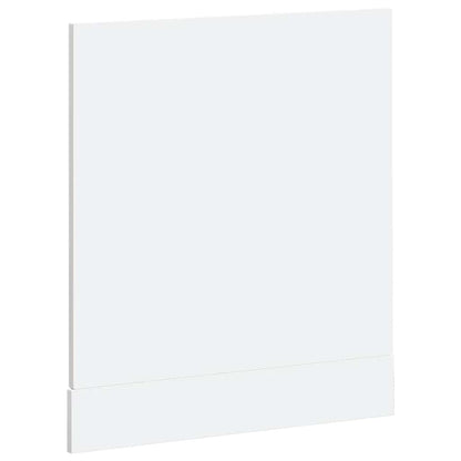 Panel Na Myčku "Kalmar" Bílý Vysoký Lesk 60X1,5X67 Cm Kompozit Bílá S Vysokým Leskem