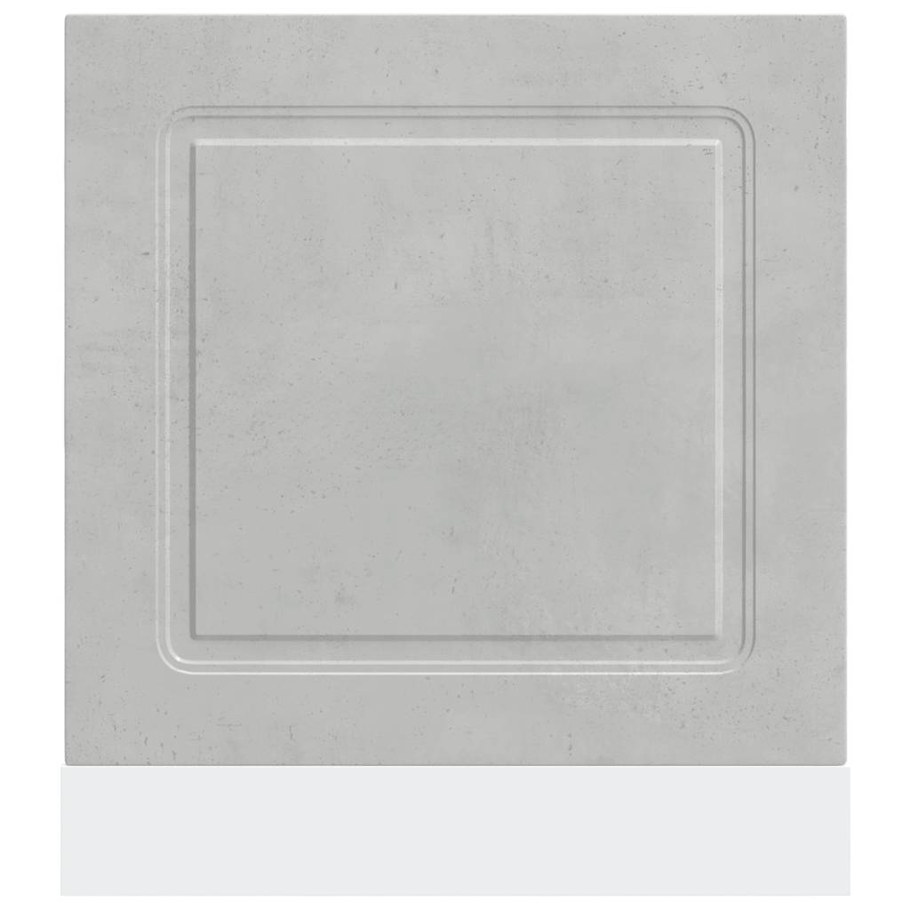 Panel Na Myčku "Kalmar" Betonově Šedá 60X1,5X67 Cm Kompozit Betonová Šedá