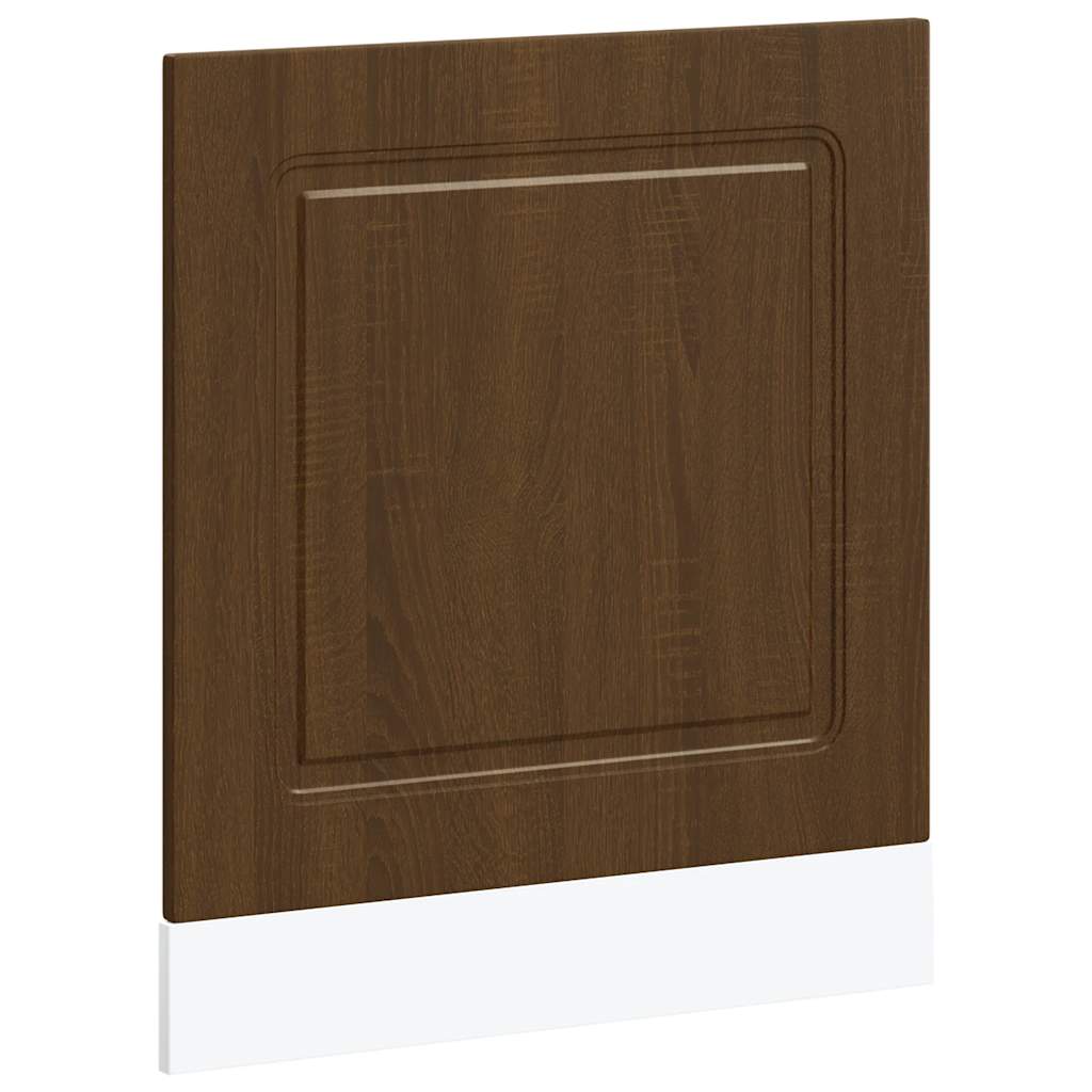 Panel Na Myčku "Kalmar" 60X1,5X67 Cm Kompozitní Dřevo Hnědý Dub