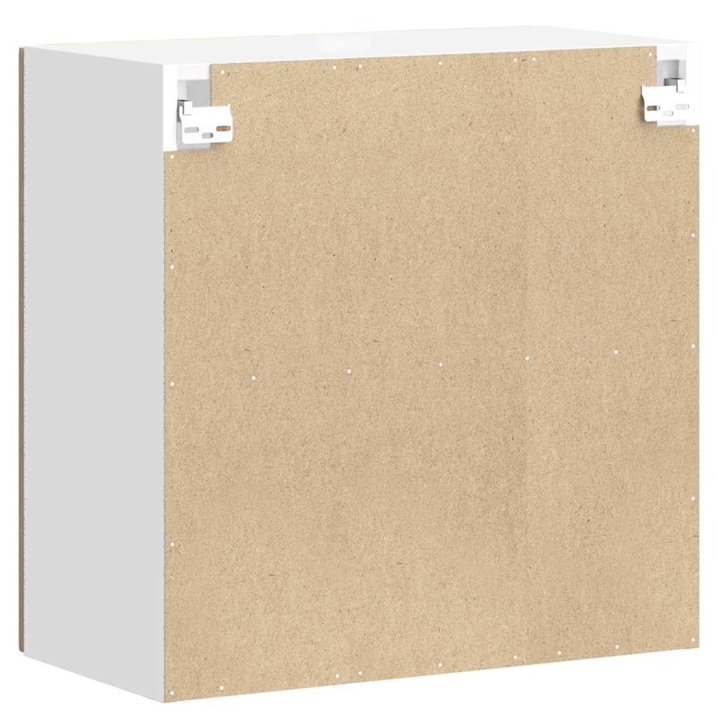 Kuchyňská Nástěnná Skříňka Se Skleněnými Dvířky Kalmar Kompozit Dub Artisan