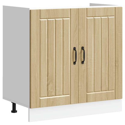 Skříňka Pod Umyvadlo "Lucca" Kompozitní Dřevo Dub Sonoma