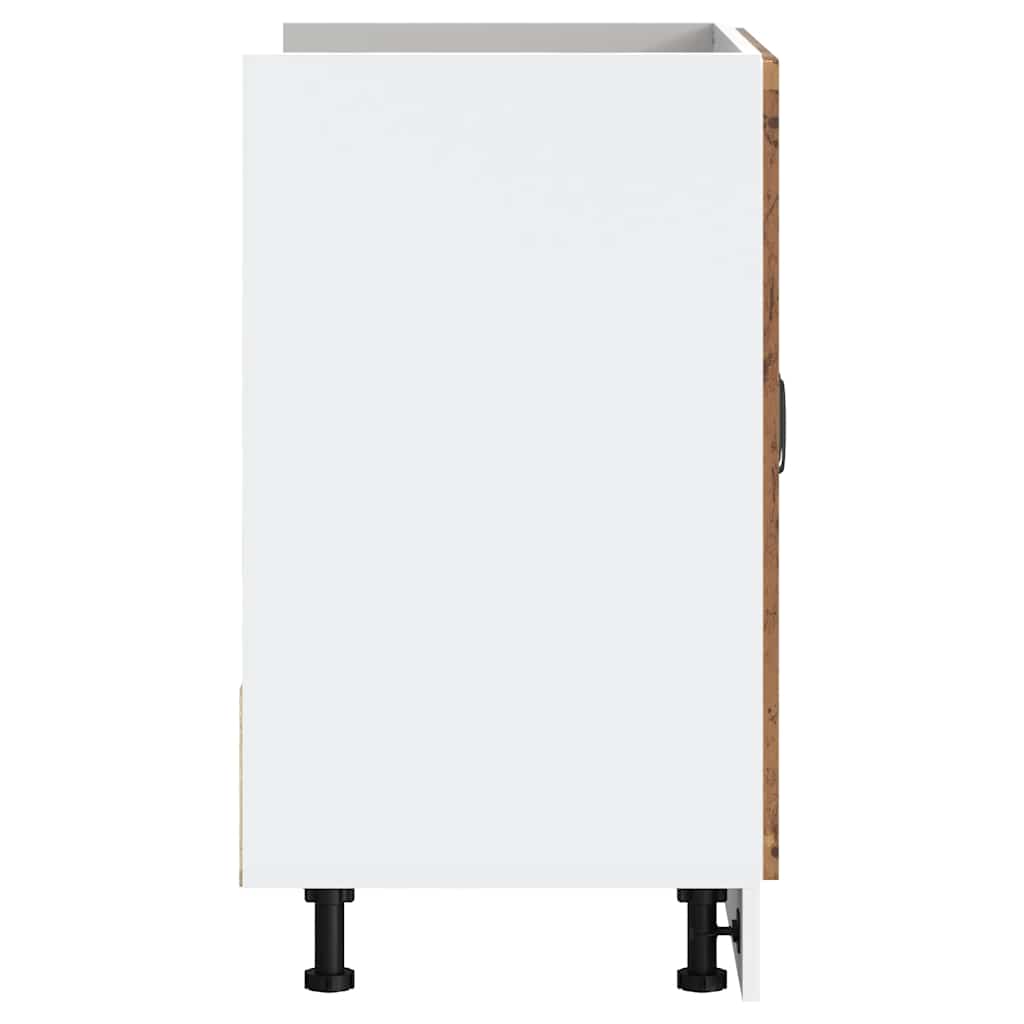 Skříňka Pod Umyvadlo "Lucca" Starého Dřeva Kompozitní Dřevo Staré Dřevo