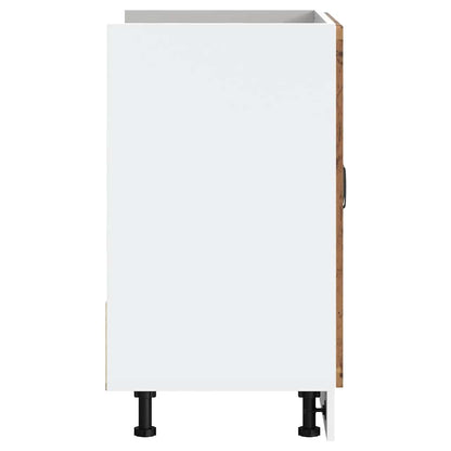 Skříňka Pod Umyvadlo "Lucca" Starého Dřeva Kompozitní Dřevo Staré Dřevo