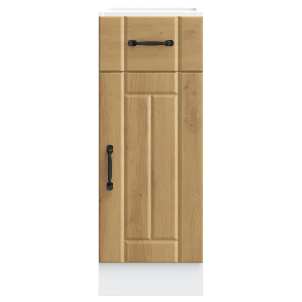 Kuchyňská Spodní Skříňka "Lucca" Artisan Oak Kompozitní Dřevo Dub Artisan
