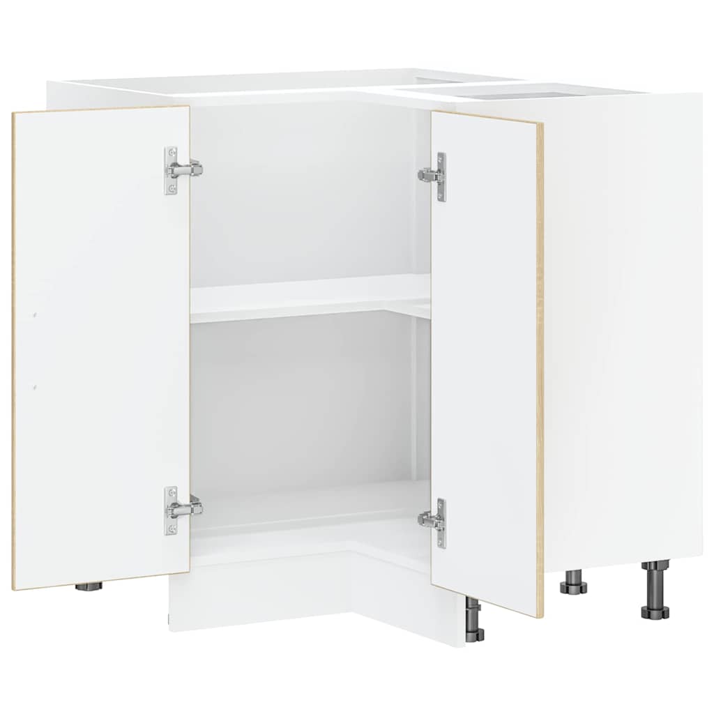 Kuchyňská Rohová Spodní Skříňka "Lucca" Kompozit Dub Sonoma