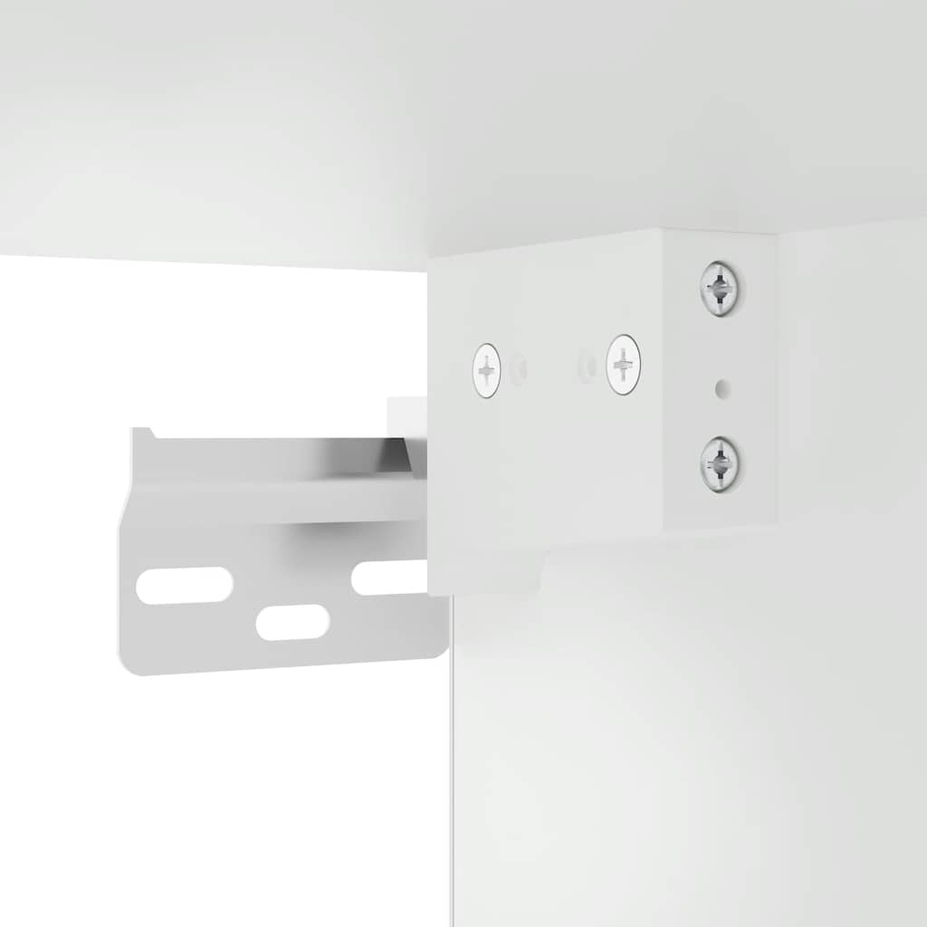 Kuchyňská Nástěnná Skříňka Se Skleněnými Dvířky "Lucca" Staré Dřevo