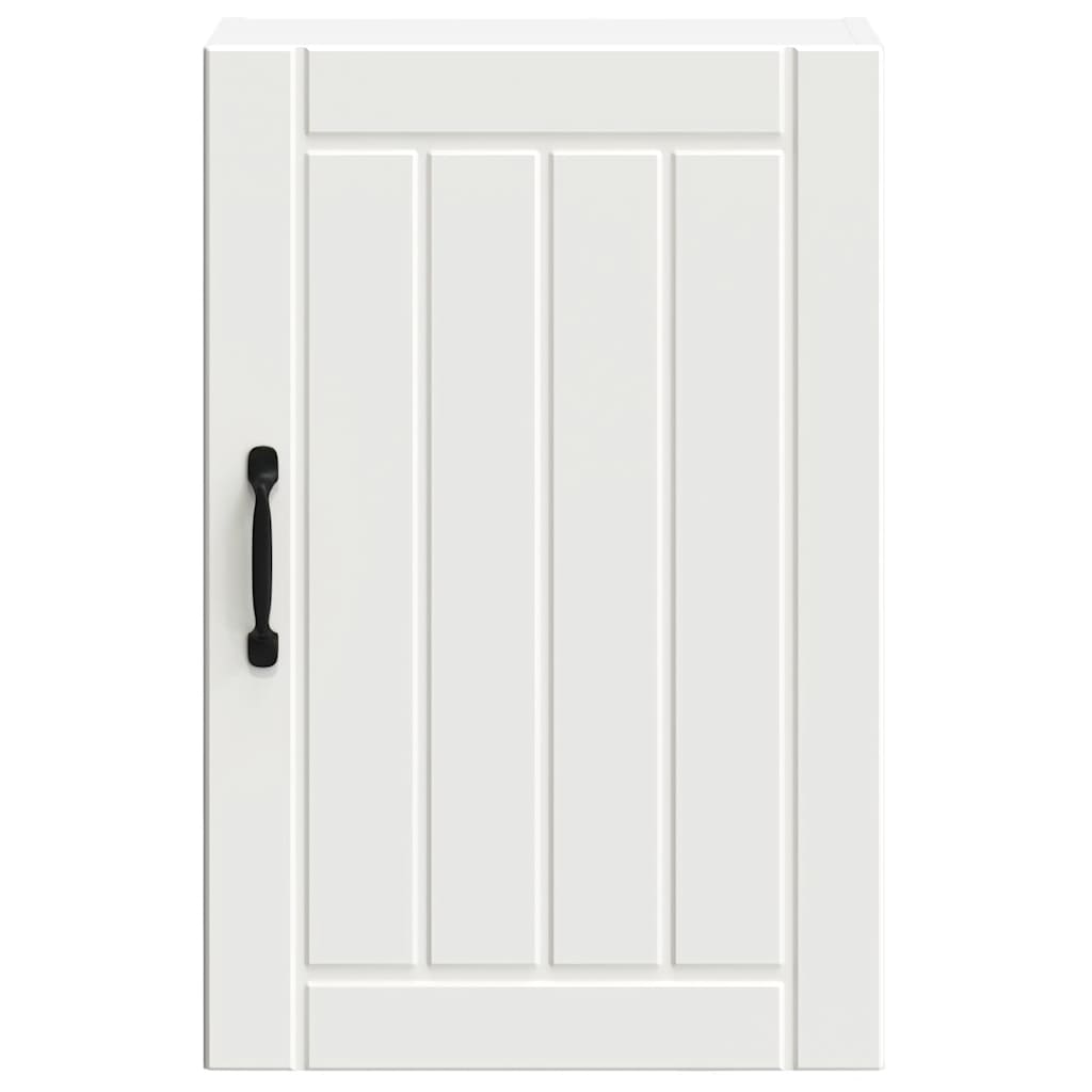 Kuchyňská Nástěnná Skříňka "Lucca" Bílý Kompozitní Dřevo Bílá