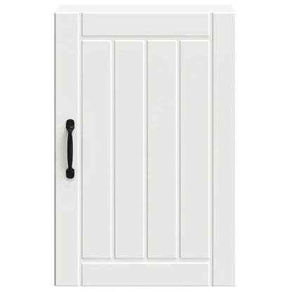 Kuchyňská Nástěnná Skříňka "Lucca" Bílý Kompozitní Dřevo Bílá