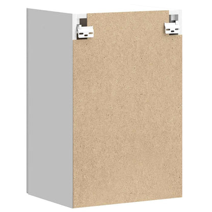 Kuchyňská Nástěnná Skříňka "Lucca" Bílý Kompozitní Dřevo Bílá