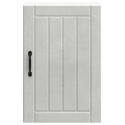 Kuchyňská Nástěnná Skříňka "Lucca" Betonově Šedá Kompozit Betonová Šedá