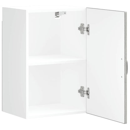 Kuchyňská Nástěnná Skříňka "Lucca" Šedý Sonoma Kompozitní Dřevo Šedá Sonoma