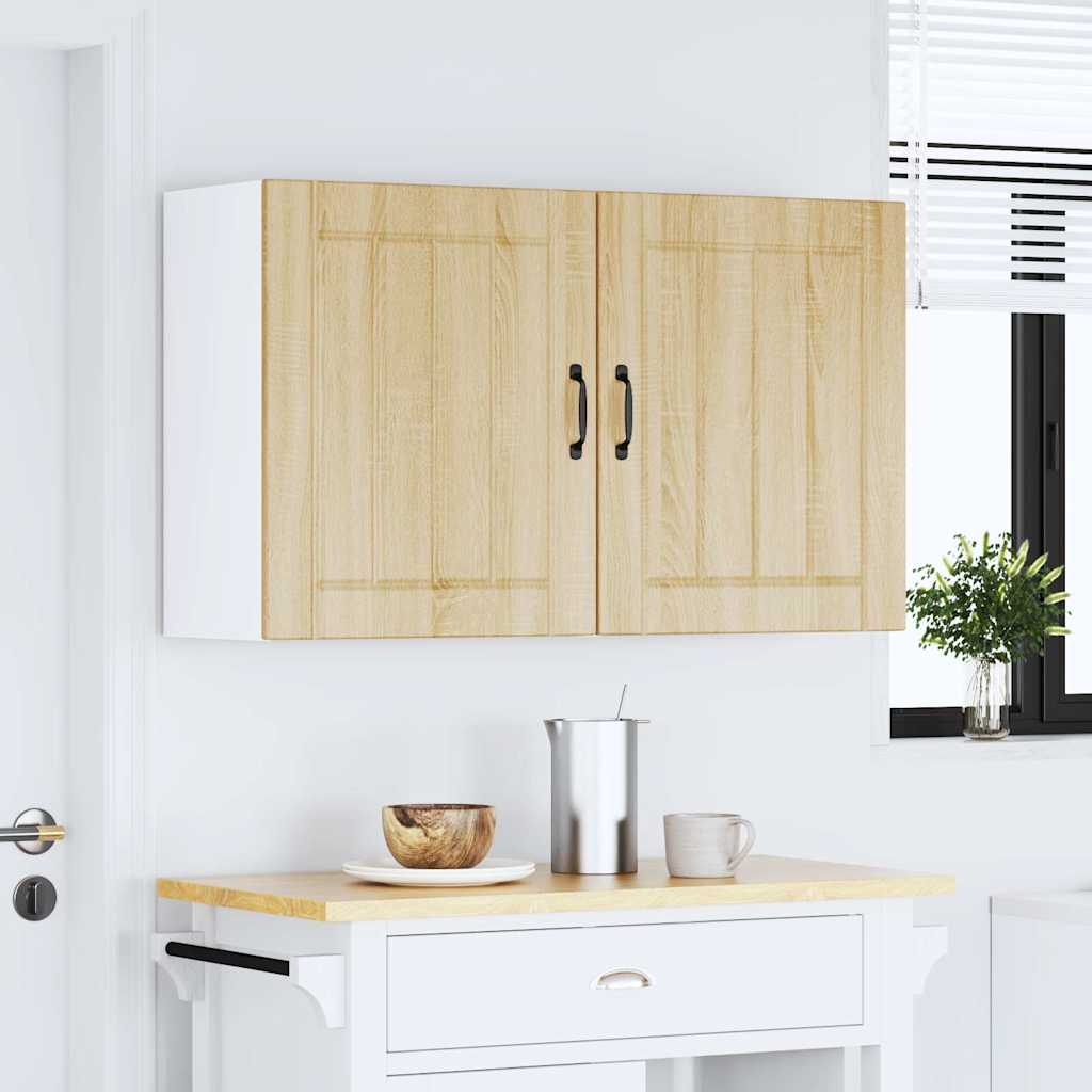 Kuchyňské Nástěnné Skříňky 2 Ks Lucca Dub Sonoma, Imitace Dřeva