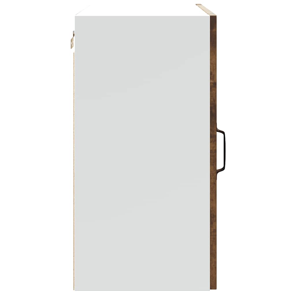 Kuchyňská Nástěnná Skříňka "Lucca" Kompozitní Dřevo Kouřový Dub