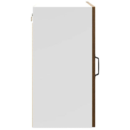 Kuchyňská Nástěnná Skříňka "Lucca" Kompozitní Dřevo Hnědý Dub