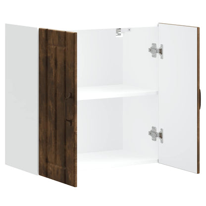 Kuchyňská Nástěnná Skříňka "Lucca" Kompozitní Dřevo Kouřový Dub