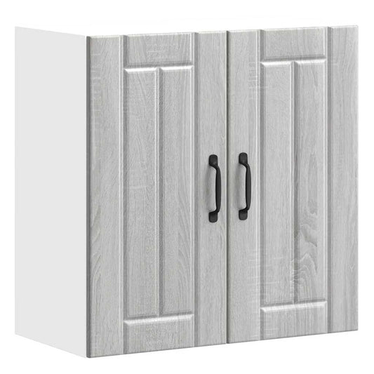 Kuchyňská Nástěnná Skříňka "Lucca" Šedý Sonoma Kompozitní Dřevo Šedá Sonoma