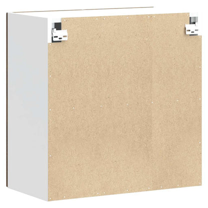 Kuchyňská Nástěnná Skříňka "Lucca" Kompozitní Dřevo Hnědý Dub