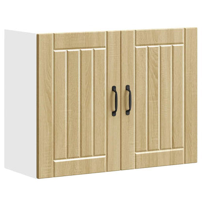 Kuchyňská Nástěnná Skříňka "Lucca" Kompozitní Dřevo Dub Sonoma