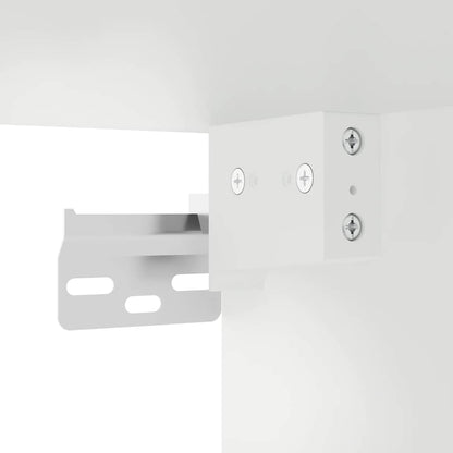 Kuchyňská Nástěnná Skříňka "Lucca" Betonově Šedá Kompozit Betonová Šedá