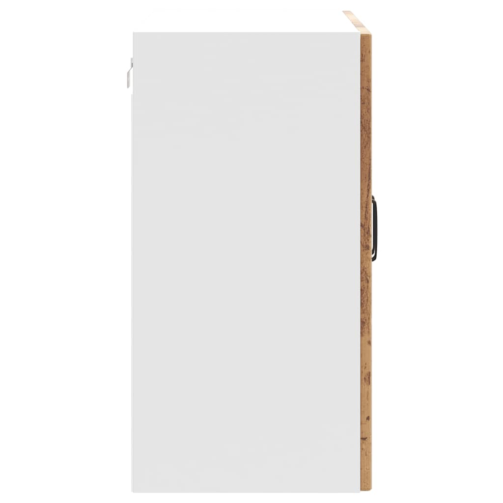 Kuchyňská Nástěnná Skříňka "Lucca" Kompozitní Dřevo Staré Dřevo