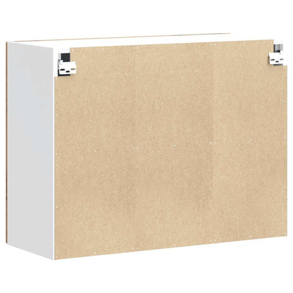 Kuchyňská Nástěnná Skříňka "Lucca" Kompozitní Dřevo Staré Dřevo