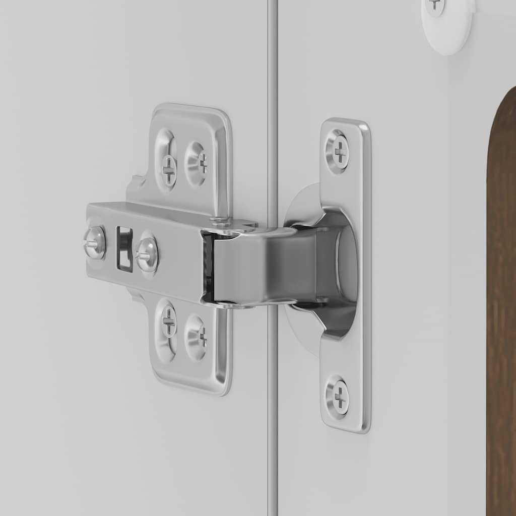 Kuchyňská Nástěnná Skříňka Se Skleněnými Dvířky Lucca Hnědý Dub