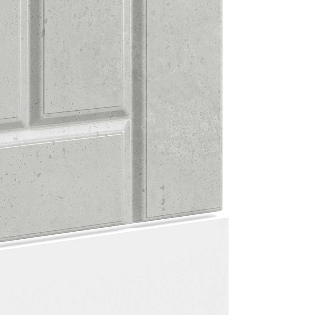 Panel Na Myčku "Lucca" Betonově Šedá Kompozitní Dřevo Betonová Šedá