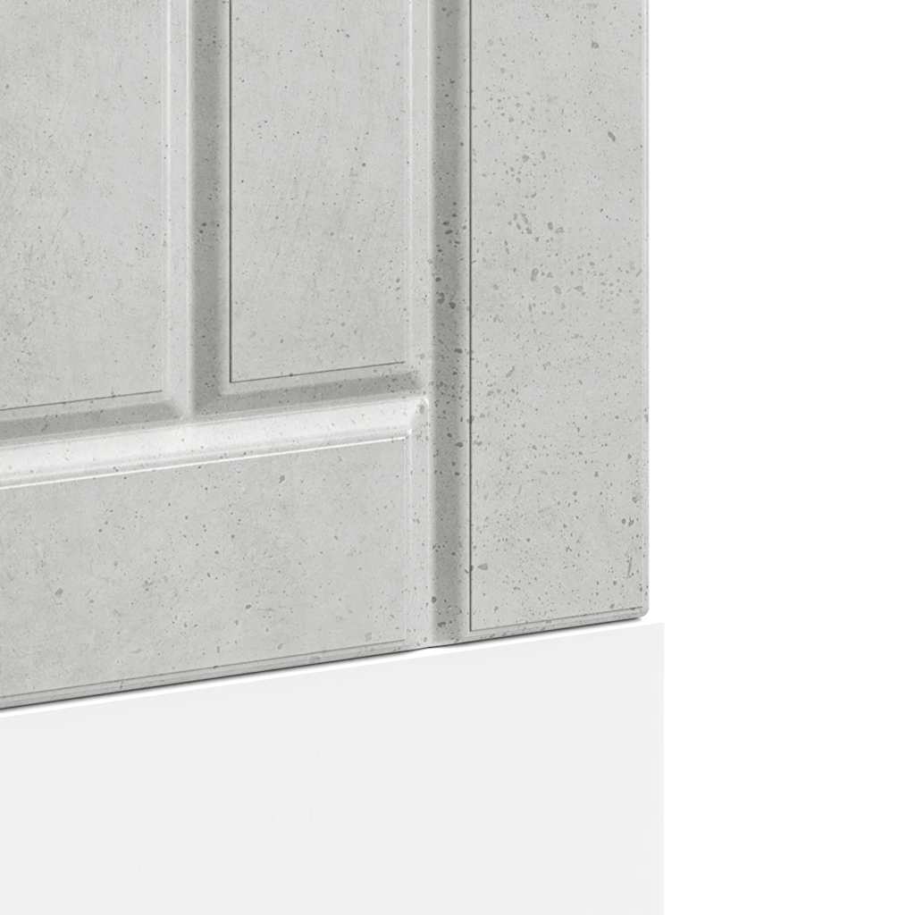 Panel Na Myčku "Lucca" Betonově Šedá Kompozitní Dřevo Betonová Šedá