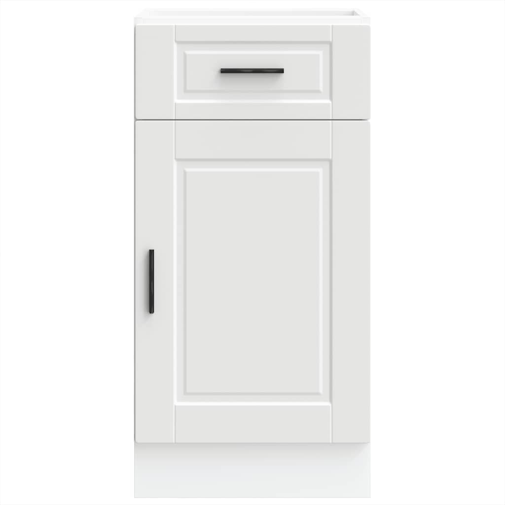Kuchyňská Spodní Skříňka "Porto" Bílý Kompozitní Dřevo Bílá